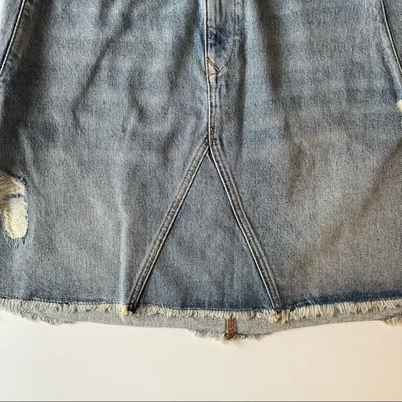 All Saints Denim Mini Skirt - Picture 3 of 15